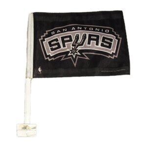 San Antonio Spurs Car Flag Two Sided 11x14 New Nba